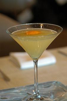 Product: Wet Ginger Martini - Blue Morel Restaurant and Wine Bar in Morristown, NJ American Restaurants