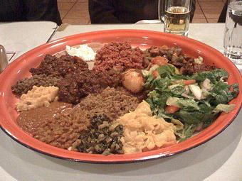 Product - Blue Nile Ethiopian Restaurant in Houston, TX Vegetarian Restaurants
