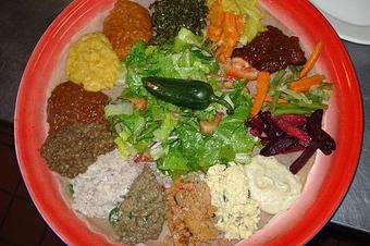 Product - Blue Nile Ethiopian Restaurant in Houston, TX Vegetarian Restaurants