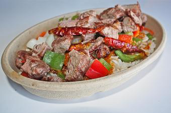 Product: Steak Bowl - Bombay Spice Grill in Tempe, AZ Condiments