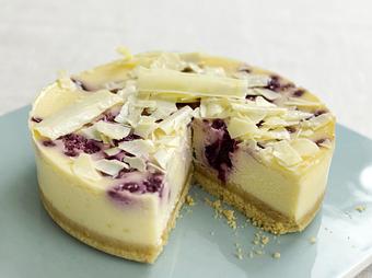 Product: White Chocolate Raspberry Swirl Cheesecake - Bozwellz in Storm Lake, IA American Restaurants