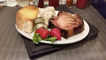 Product: Smoked Pork Chop - Bozwellz in Storm Lake, IA American Restaurants