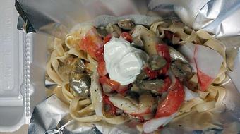 Product: Crab Stroganoff - Bozwellz in Storm Lake, IA American Restaurants