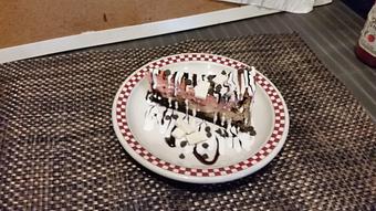 Product: White Chocolate Peppermint Cheesecake - Bozwellz in Storm Lake, IA American Restaurants