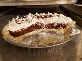 Product: French Silk Pie - Bozwellz in Storm Lake, IA American Restaurants