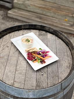 Product: Crudites & Arctic Char Dip - Brasserie V in Madison, WI French Restaurants