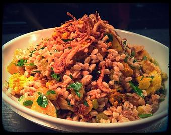 Product: A Farro Salad - Brite Spot Diner in Echo Park - Los Angeles, CA American Restaurants