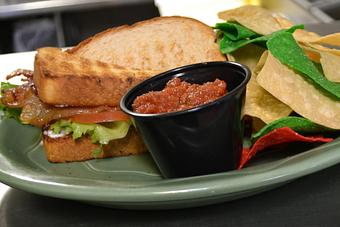 Product: A classic BLT! - Buffalo Phil's Pizza & Grille in The Waterpark Capital of the World- Wisconsin Dells! - Wisconsin Dells, WI American Restaurants