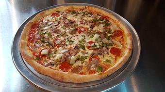 Product: Buongiorno's Special Pizza - Buongiorno Pizza and Pasta in Palm Beach Gardens, FL Pizza Restaurant