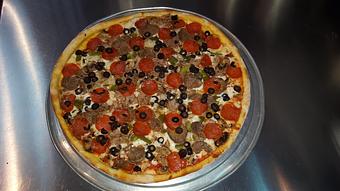Product: Godfather Pizza - Buongiorno Pizza and Pasta in Palm Beach Gardens, FL Pizza Restaurant