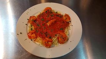 Product: Shrimp fra Diavolo - Buongiorno Pizza and Pasta in Palm Beach Gardens, FL Pizza Restaurant