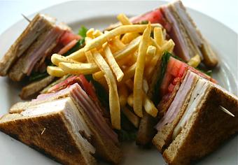 Product: Club Sandwich - CB Hannegans in Downtown Los Gatos - Los Gatos, CA Restaurants/Food & Dining