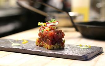 Product: Tuna Tartare - Cafe Loren in Avalon, NJ Dessert Restaurants