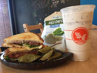 Product: Turkey & Ham Sandwich - Café Roulé in Temple City - Temple City, CA Cafe Restaurants