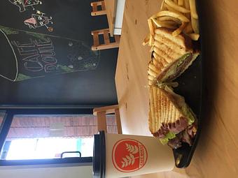 Product: Roast Beef Sandwich - Café Roulé in Temple City - Temple City, CA Cafe Restaurants