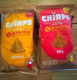 Product: Each chip is made from 1 cricket! - Café Roulé in Temple City - Temple City, CA Cafe Restaurants