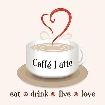 Product - Caffe Latte in Los Angeles, CA American Restaurants