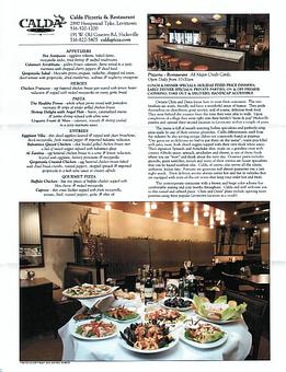 Product - Calda Pizzeria & Restaurant in Levittown, NY Pizza Restaurant