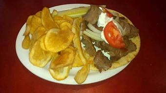 Product: Gyros Special - Calico Cafe in Sheridan, IL American Restaurants