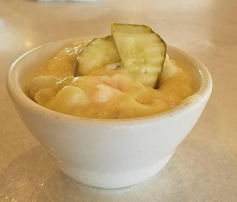 Product: That's right PICKLE SOUP - Calico Cafe in Sheridan, IL American Restaurants