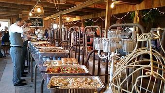 Product: Mathre Barn Wedding Reception - Calico Cafe in Sheridan, IL American Restaurants