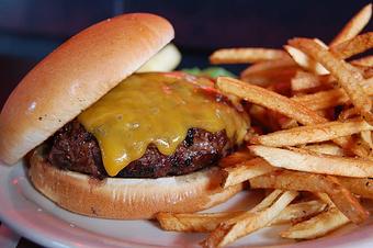 Product: Fresh,Seasoned, Hand Pattied Burgers EVERY day! - Calico Cafe in Sheridan, IL American Restaurants