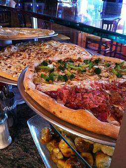 Product: A few of our display pies - Camillo's Italian Restaurant in Kutztown, PA Pizza Restaurant