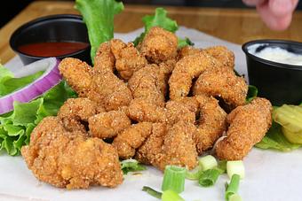 Product: Catfish Strips - Caney Fork River Valley Grille in Nashville, TN American Restaurants