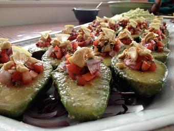 Product: Shio-Koji Avocados - Carmo in Warehouse District - New Orleans, LA Vegan Restaurants