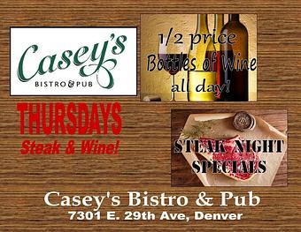 Product - Casey's Bistro & Pub in Stapleton - Denver, CO American Restaurants