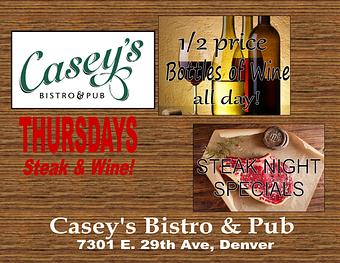 Product - Casey's Bistro & Pub in Stapleton - Denver, CO American Restaurants