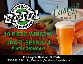 Product - Casey's Bistro & Pub in Stapleton - Denver, CO American Restaurants