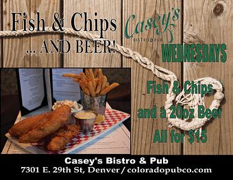 Product - Casey's Bistro & Pub in Stapleton - Denver, CO American Restaurants