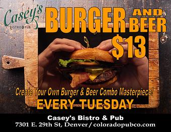 Product - Casey's Bistro & Pub in Stapleton - Denver, CO American Restaurants