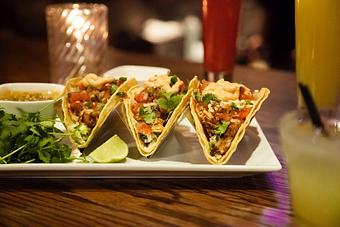Product: Shredded Chicken Tacos - Castle Craft Pub and Eatery in River North - Chicago, IL Pubs