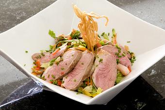 Product: Warm Duck Salad - Castle Street Cafe in Great Barrington, MA Organic Restaurants