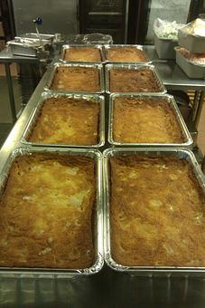 Product: Peach Cobbler for 200? No Problem. - Central Texas Style BBQ in Pearland, TX Barbecue Restaurants