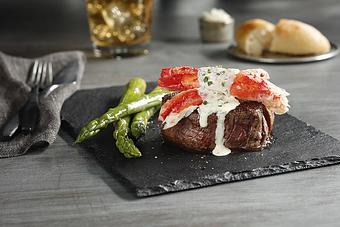 Product: Steak Oscar - Chandlers Prime Steaks & Fine Seafood in Downtown Boise - Boise, ID Steak House Restaurants