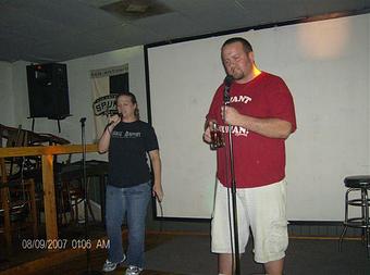 Product: Sing on stage - Karaoke Friday night - Charlie Brown's Neighborhood Bar & Grill in San Antonio, TX American Restaurants