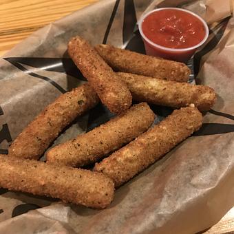 Product: Fried Cheese Sticks with Marinara - Charlie Brown's Neighborhood Bar & Grill in San Antonio, TX American Restaurants