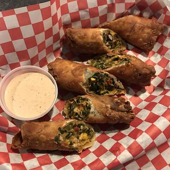Product: Southwest Eggrolls - Charlie Brown's Neighborhood Bar & Grill in San Antonio, TX American Restaurants