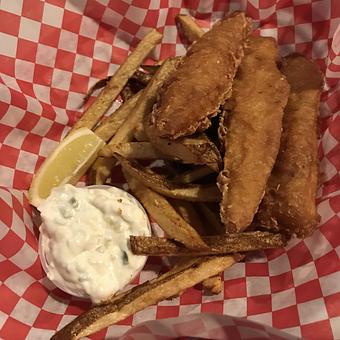 Product: Fish 'n Chips - Charlie Brown's Neighborhood Bar & Grill in San Antonio, TX American Restaurants