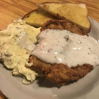 Product: Chicken Fried Chicken - Charlie Brown's Neighborhood Bar & Grill in San Antonio, TX American Restaurants