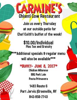 Product - Chianti Cow Restaurant in Port Jervis, NY American Restaurants