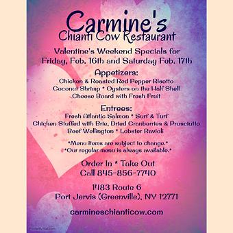 Product - Chianti Cow Restaurant in Port Jervis, NY American Restaurants