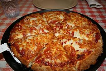 Product: Chicago Pizza Deep Dish - Chicago Pizza in South Cape Coral Dining and Entertainment District - Cape Coral, FL Pizza Restaurant