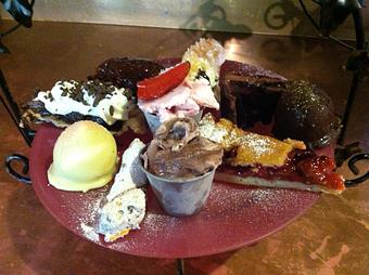 Product: Dessert Orgy Platter - Chocolate the Restaurant in Downtown - Santa Cruz, CA American Restaurants