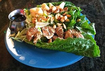 Product: Sesame Chicken Salad - Chocolate the Restaurant in Downtown - Santa Cruz, CA American Restaurants