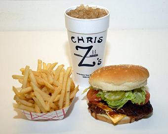 Product - Chris Z's in Birmingham, AL Hamburger Restaurants
