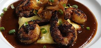 Product: Shrimp and Grits - Christopher'sa Neighborhood Place in Wayne, PA American Restaurants